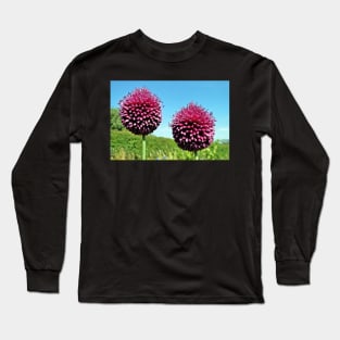 Drumsticks - Allium Sphaerocephalon Long Sleeve T-Shirt